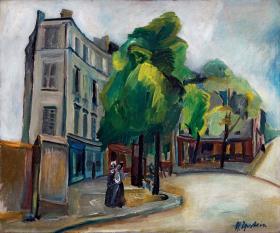 Henryk Epstein, „Zakątek na Montparnasse” (Passage Dantzig), 1916-18