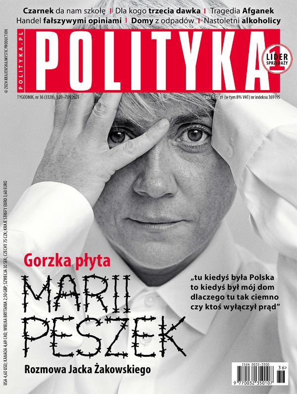 okładka - Polityka 36 2021