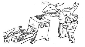 Karykatura graczy z 1943 r.