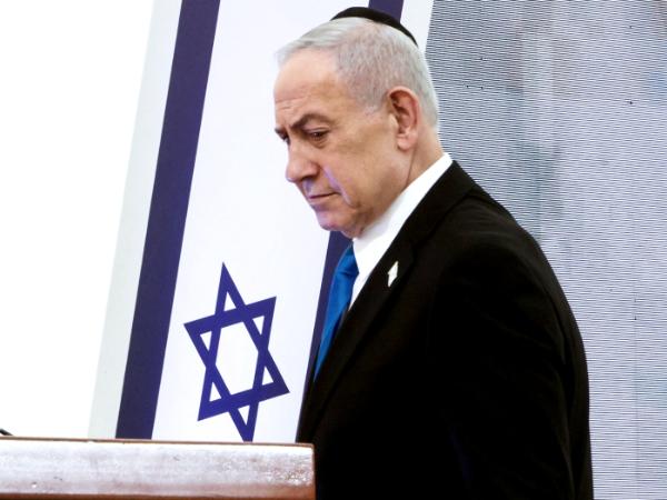 Premier Izraela Beniamin Netanjahu, 20 kwietnia 2026 r.