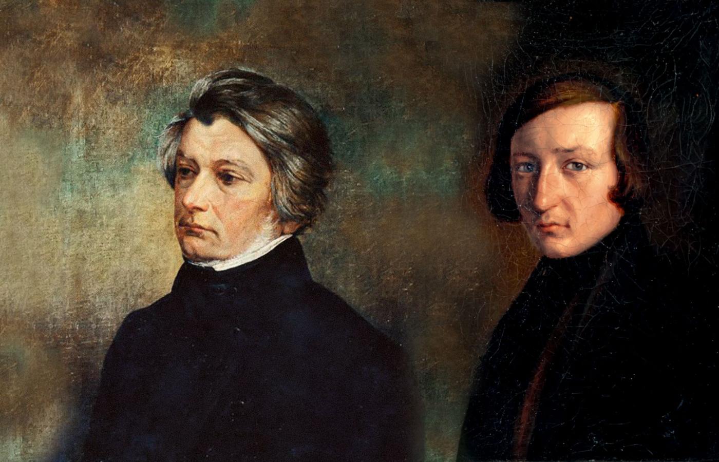 Adam Mickiewicz i Heinrich Heine.