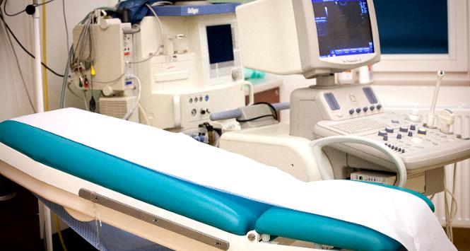 Gabinet ginekologiczny na oddziale porodowym