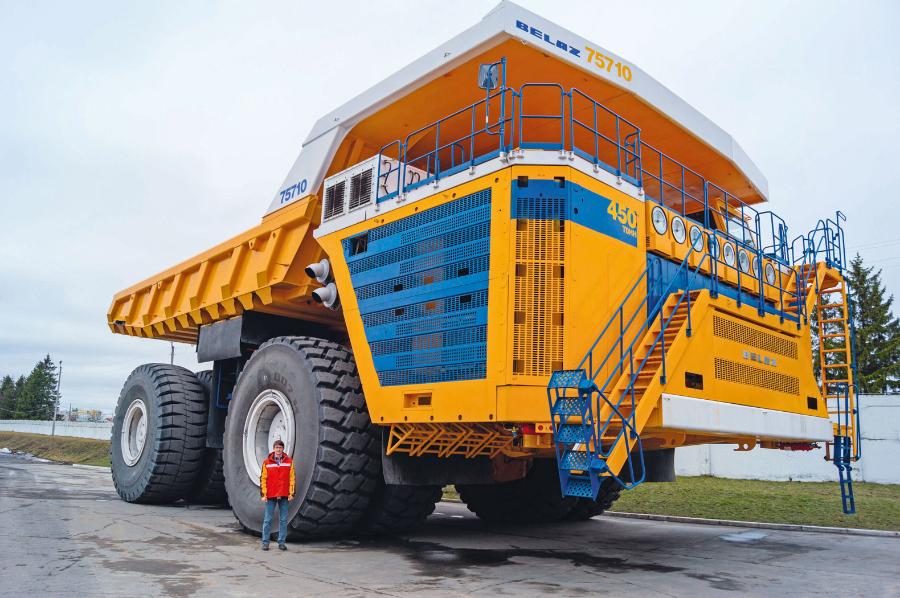 Wozidło Belaz 75710.