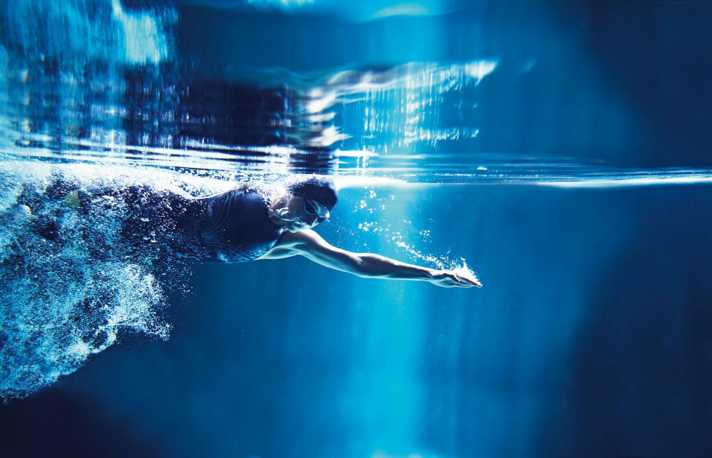 „Pływanie jest najmniej kontuzyjnym sportem w porównaniu z innymi dyscyplinami aerobowymi.”