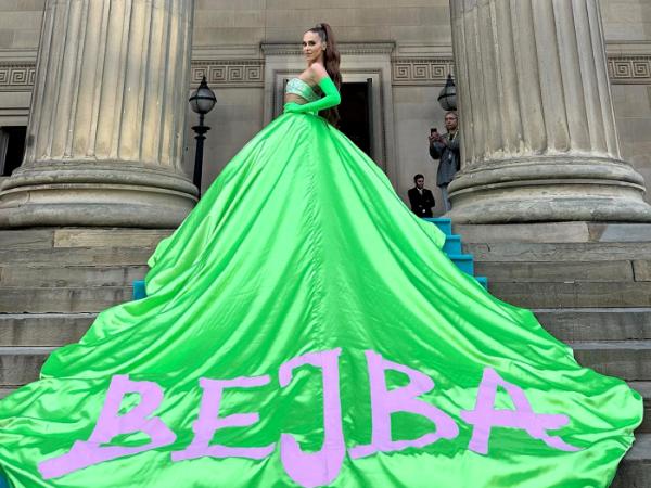 Blanka, obok reprezentantka Estonii Iru Checzanowi, 11 maja 2023 r.