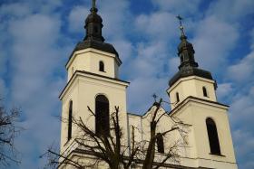 Górujący nad miastem kościół św. Jakuba Apostoła.