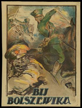 Polski plakat propagandowy z 1920 r.