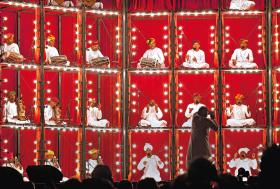 The Manganiyar Seduction - zespół z indyjskiego Radżastanu na festiwalu WOMAD, 2012 r.