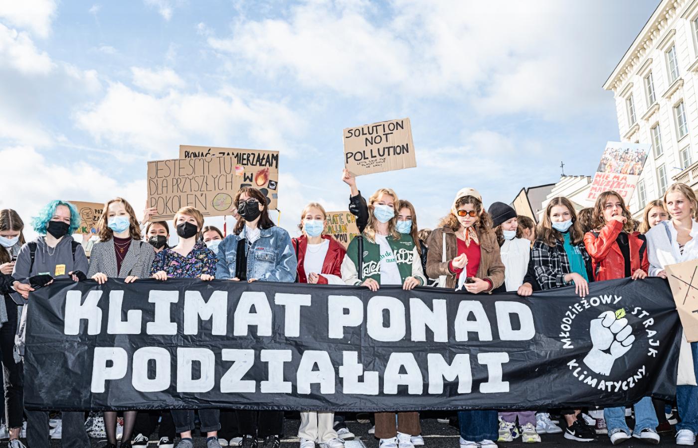 Młodzieżowy Strajk Klimatyczny. Warszawa, 24 września 2021 r.