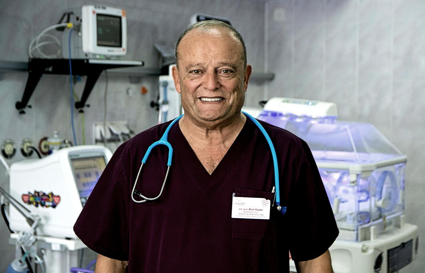 Riad Haidar w szpitalu w Białej Podlaskiej