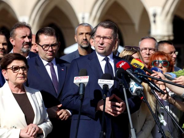 Przemysław Czarnek zorganizował konferencję w Krakowie, 25 maja 2026 r.