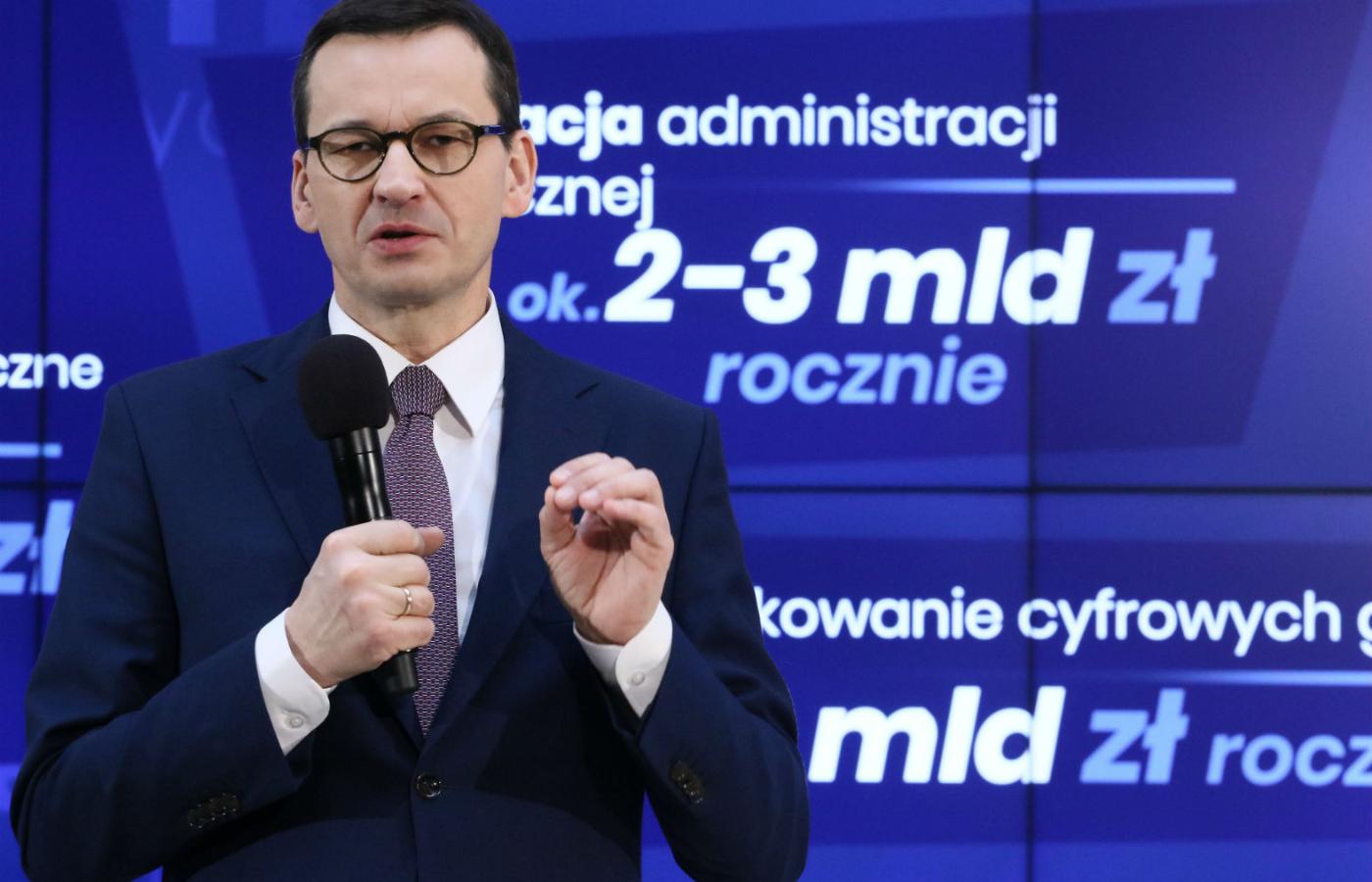 Premier Mateusz Morawiecki pokazał „mapę drogową” wprowadzania w życie poszczególnych obietnic PiS.