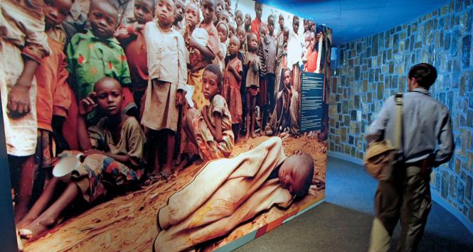 Centrum Pamięci Ludobójstwa na stoku wzgórza Gisozu. Budowa muzeum miała być pierwszym krokiem w stronę pojednania.