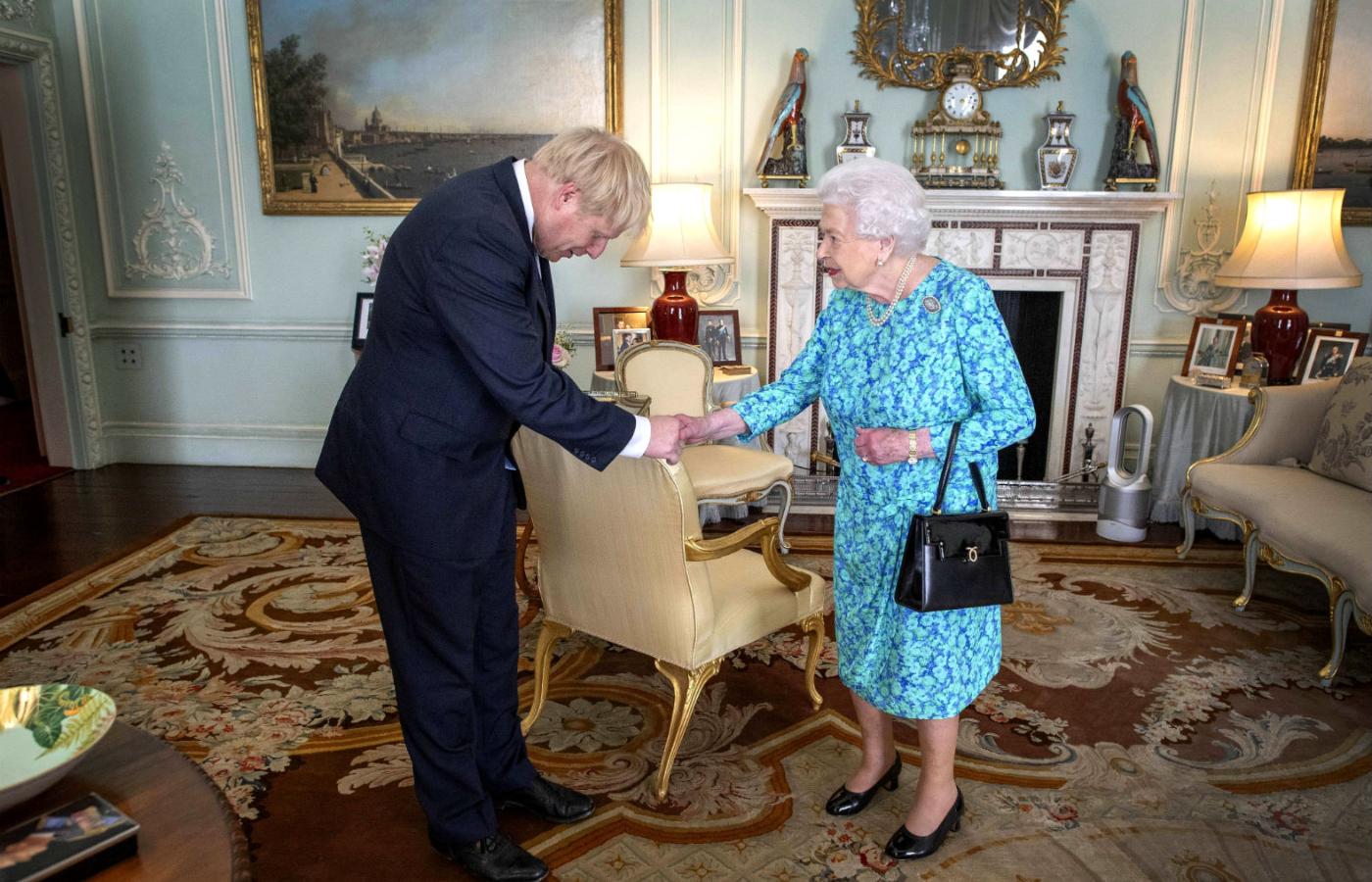 Boris Johnson spotkał się z królową Elżbietą II.