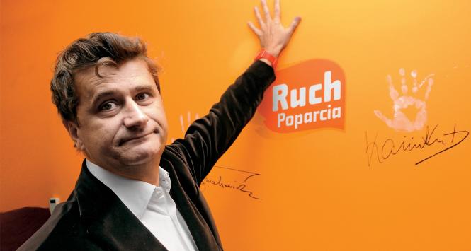 Dziś znakiem firmowym Ruchu jest antyklerykalizm, walka z PiS i happeningi.