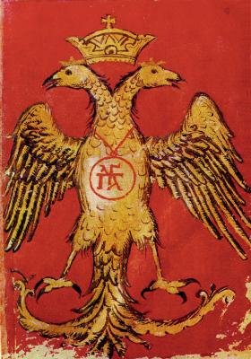 Dynastyczny orzeł Paleologów (XIII–XV w.).