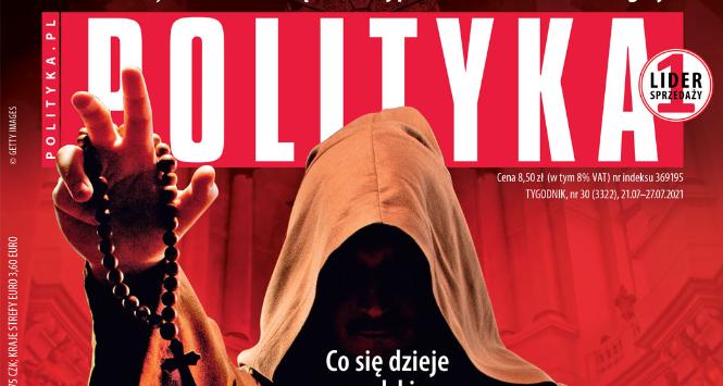 Okładka najnowszej „Polityki”