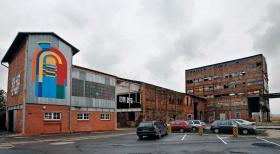 Budynki kiedyś należące do kopalni Georg Von Giesches Erben.