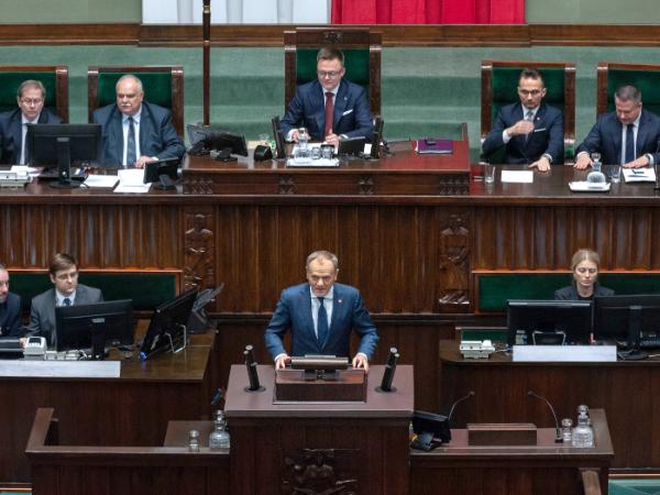 Donald Tusk w Sejmie