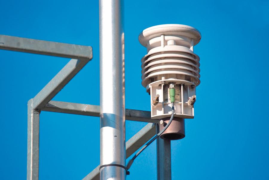 Stacja monitoringu jakości powietrza należąca do sieci prowadzonej przez Główny Inspektorat Ochrony Środowiska.
