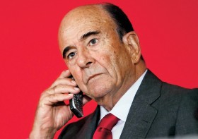 Emilio Botín, szef Santandera.