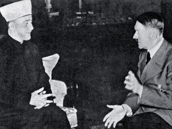 Wielki Mufti Jerozolimy Haj Amin al-Husseini z Hitlerem, Berlin, 1941 r.