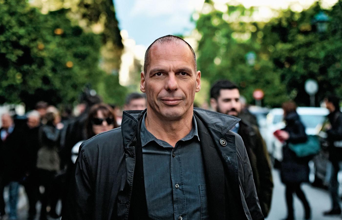 Janis Waroufakis, były minister finansów Grecji.