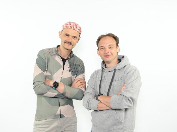 Juliusz Ćwieluch i Michał Leman