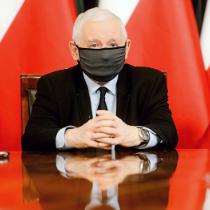 Jarosław Kaczyński udziela wywiadu „Gazecie Polskiej”.