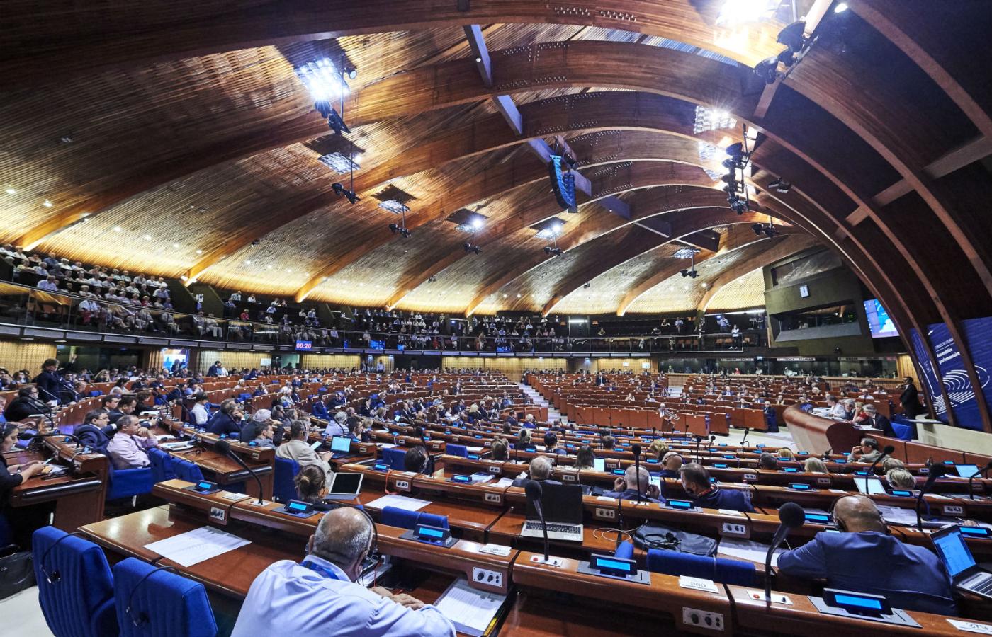 Zgromadzenie Parlamentarne Rady Europy w głosowaniu potwierdziło pełnomocnictwa Rosjan.