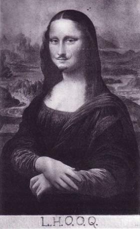 Marcel Duchamp, „Mona Lisa”
