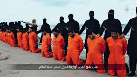 21 egipskich chrześcijan pojmanych, a potem ściętych przez dżihadystów z Państwa Islamskiego, luty 2015 r.