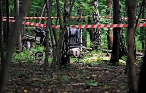 Ząbki, miejsce tragedii.