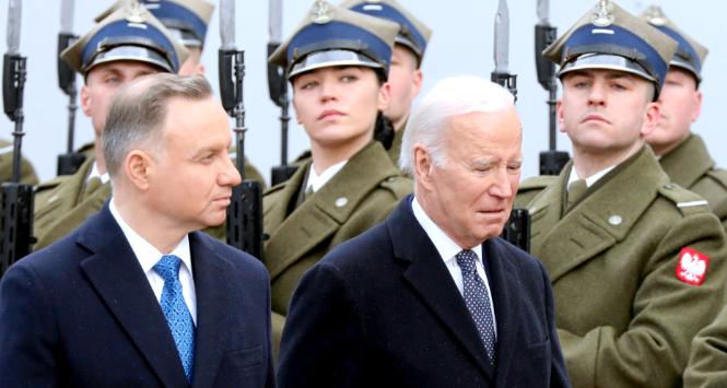Wizyta prezydenta Joe Bidena w Polsce, 21 lutego 2023 r.