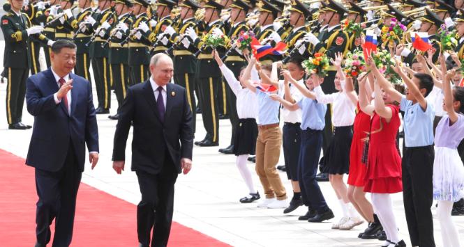 Wizyta Władimira Putina w Pekinie i spotkanie z Xi Jinpingiem, 16 maja 2024 r.