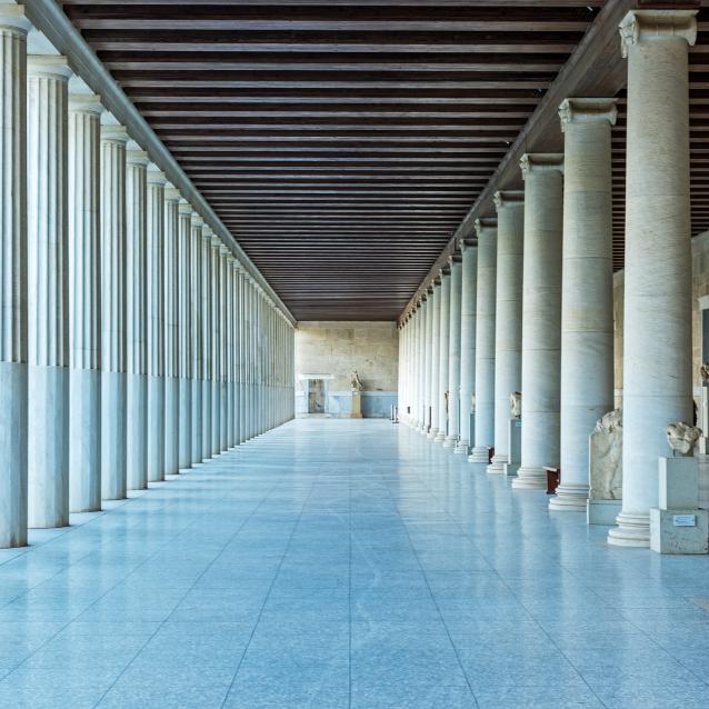 Stoa Attalosa w Atenach.