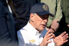 Gubernator Teksasu Greg Abbott.