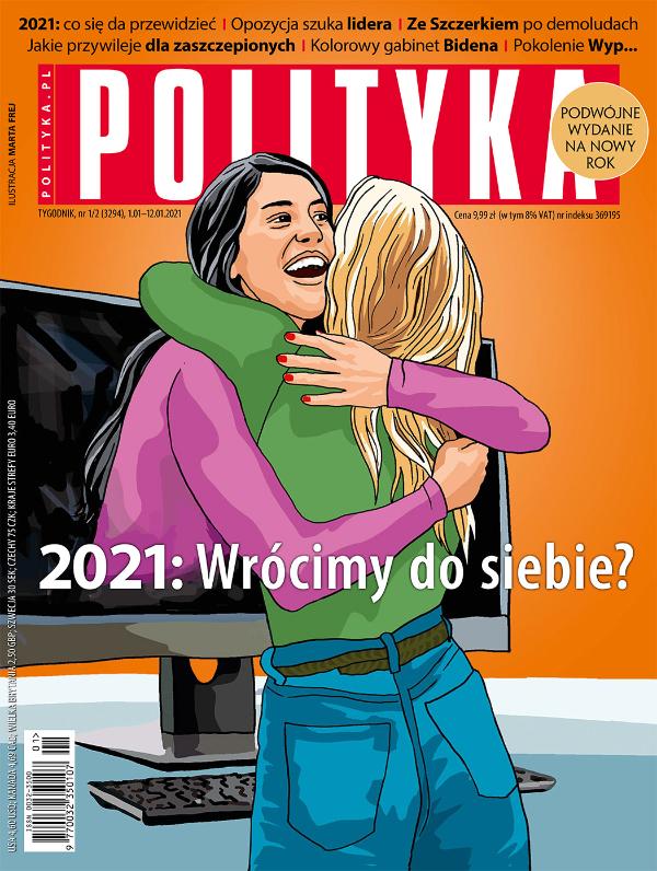 okładka - Polityka 01i02 2021