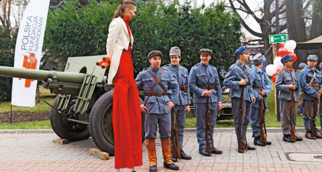 Piknik rodzinny w kancelarii premiera w setną rocznicę odzyskania niepodległości