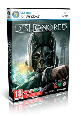 Gra wideo „Dishonored”. Niesamowita i mroczna opowieść, osadzona w realiach steampunkowych horrorów. Jedna z najlepszych gier 2012 r., pozycja obowiązkowa dla wszystkich, którzy od elektronicznej rozrywki oczekują czegoś więcej. Cena: 119–209 zł.