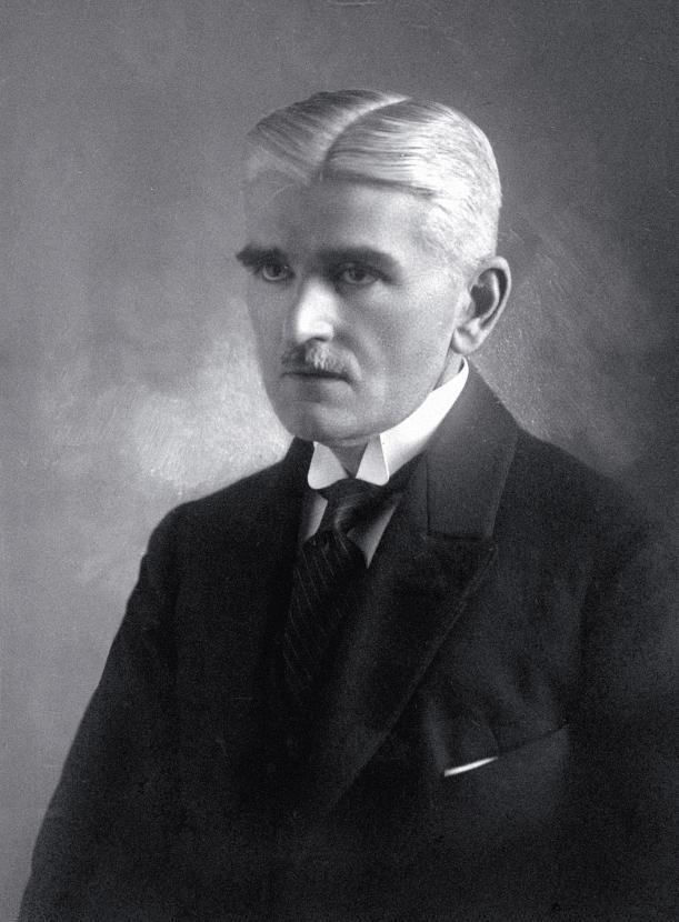 Wojewoda lwowski Kazimierz Grabowski, postrzelony w 1921 r. podczas zamachu Ukraińskiej Organizacji Wojskowej na Józefa Piłsudskiego.