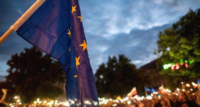 Łańcuch światła w Poznaniu 2018 r.