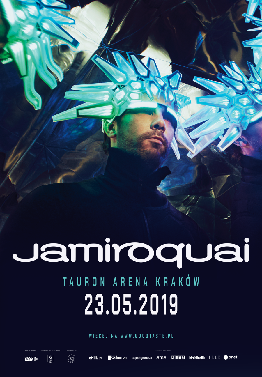 Jamiroquai już 23 maja z koncertem w Krakowie