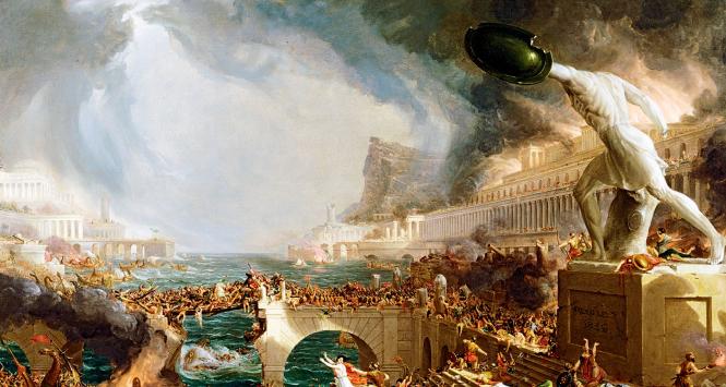 „Rozkład” - obraz z cyklu „Dzieje imperium”, 1836 r.