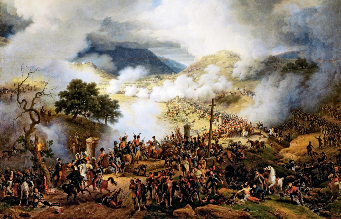 „Bitwa pod Somosierrą”, Louis-François Lejeune, 1810 r.