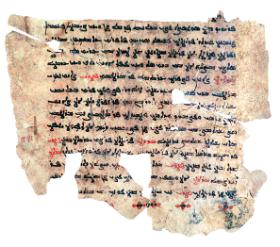 Fragmenty chrześcijańskiego psałterza w języku sogdyjskim, VI–IX w.