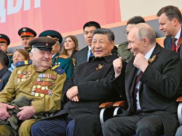 Xi Jinping i Władimir Putin.