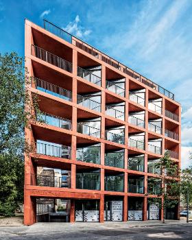 Blok mieszkalny wielorodzinny Sprzeczna 4 w Warszawie