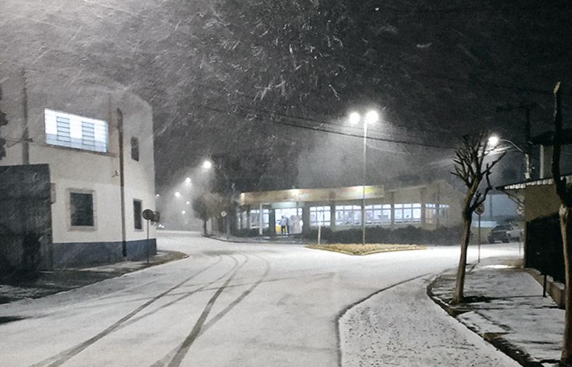 Brazylijskie zaśnieżone ulice stały się hitem mediów społecznościowych