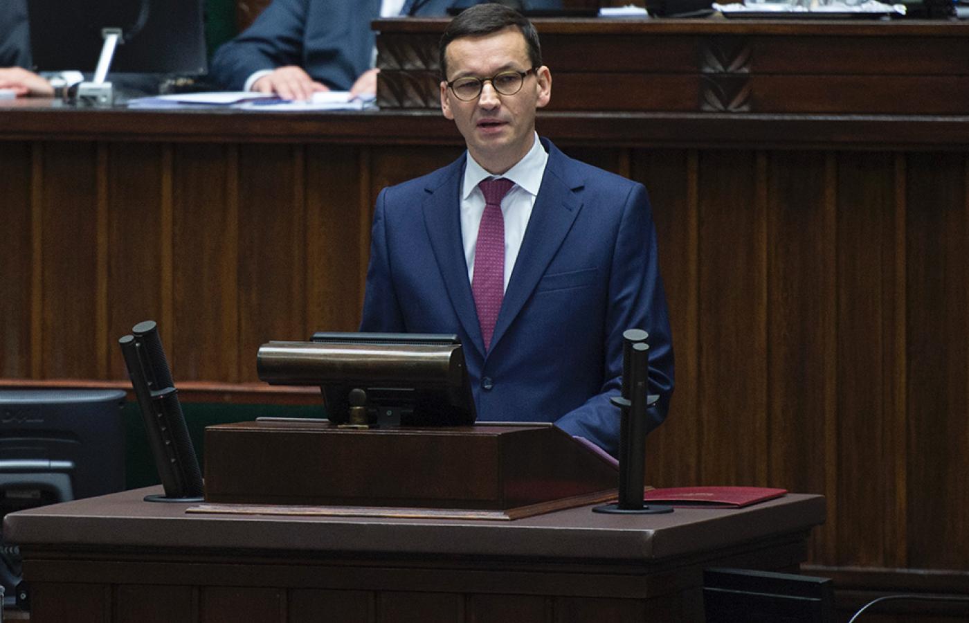 Nowy premier Mateusz Morawiecki wygłosił exposé.